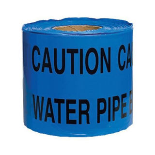 Picture of Underground Warning Tape 150mm x 365m - "Caution Water Pipe"