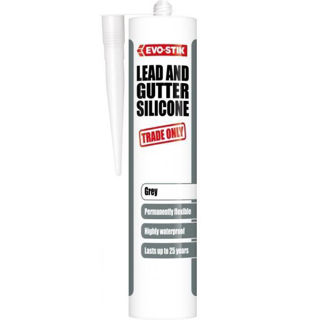 Picture of Evo-Stik Trade Lead and Gutter Silicone Grey C20