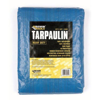 Picture of Everbuild Heavy Duty Tarpaulin 5.4 x 3.6m (120g)