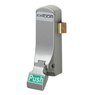 Picture of Exidor  Push Pad Panic Latch Silver