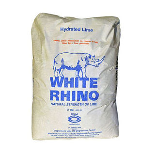 White Rhino Hydrated Lime 25kg