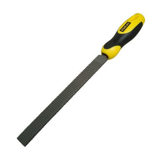 Stanley 200mm(8in) Second Cut Flat Rasp with handle