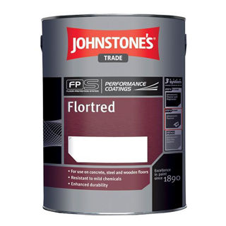 Johnstone's Trade Flortred Floor Guard Paint Red 5L