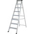 Aluminium Heavy Duty Builders Step Ladder 8 Thread	