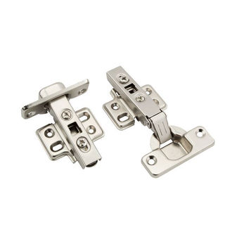 Picture of Cabinet Hinge Clip On Soft Close Nickel Plated 35mm 90 Degree