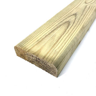 Timber D Rail 150mm x 35mm