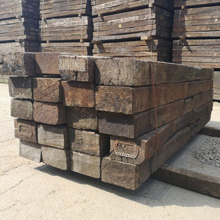 Sleeper Reclaimed Grade A Oak 250 x 150 x 2600mm Murdock Builders Merchants