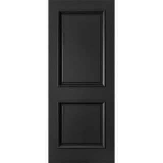 Burlington Bolection Black Solid 2 Panel 44mm Door Murdock Builders Merchants